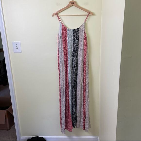 Skies Are Blue Mixed Print V-Neck Sleeveless Maxi Dress in SIZE MEDIUM - Picture 8 of 12